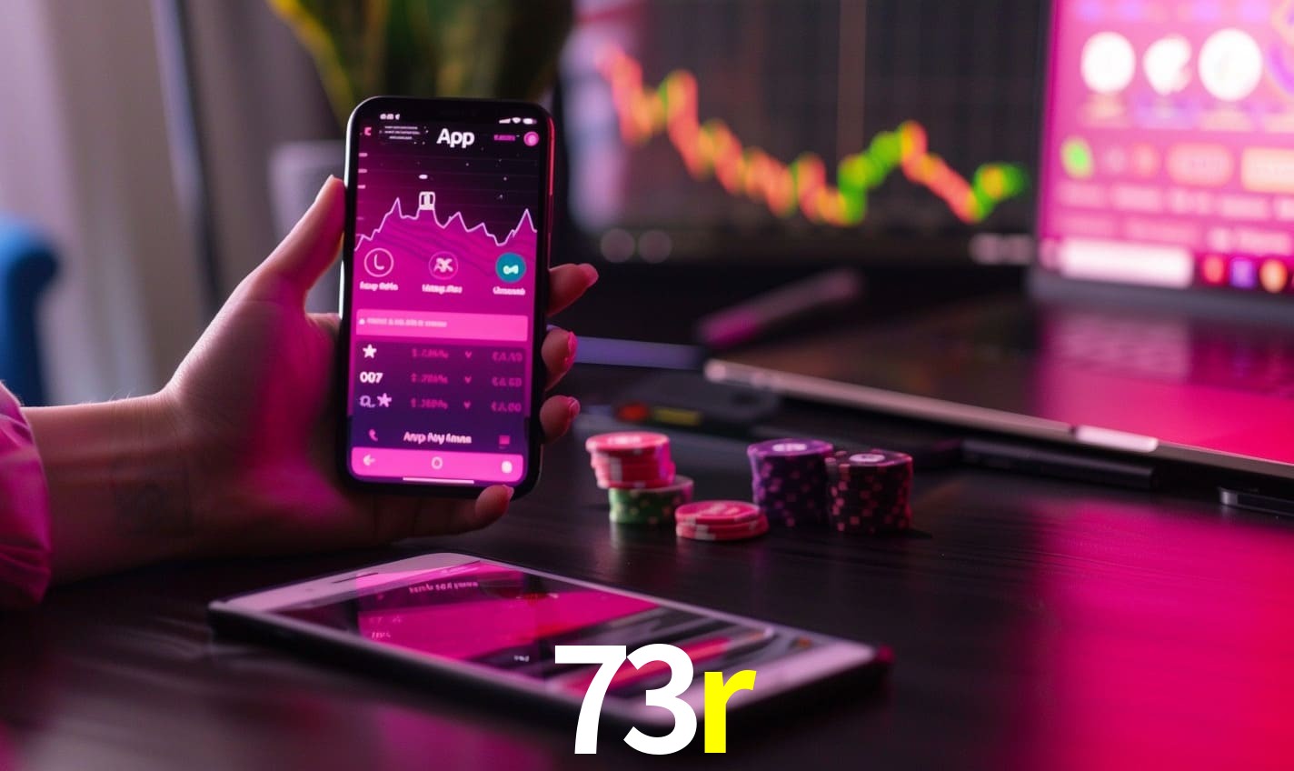 Comparação APP mobile vs versão web da 73r